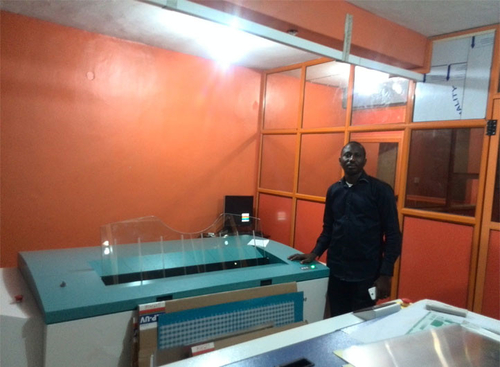 Latest company case about EcooGraphix CTP installed in Nigeria