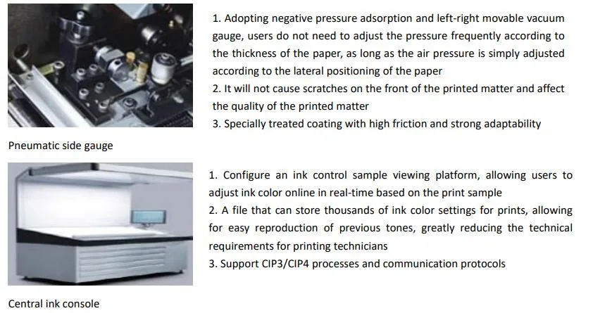 Automatic High- Speed Four Color Offset Printing Machine