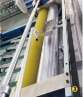 6200PCS/H UV Spot Coating Machine Glazing 1090×1440mm