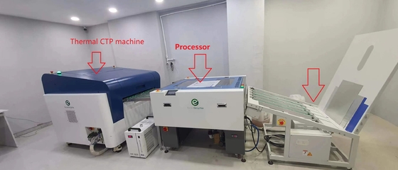 A2 Size Automatic Offset Printing Prepress System With Thermal CTP Machine