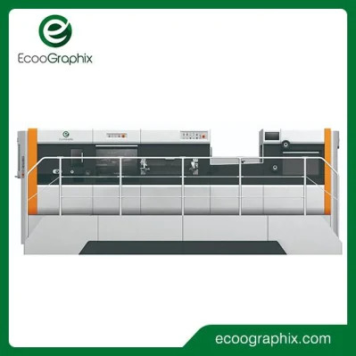 PLC Automatic Foil Stamping Die Cutting Machine With Stripping 1060 X 740mm