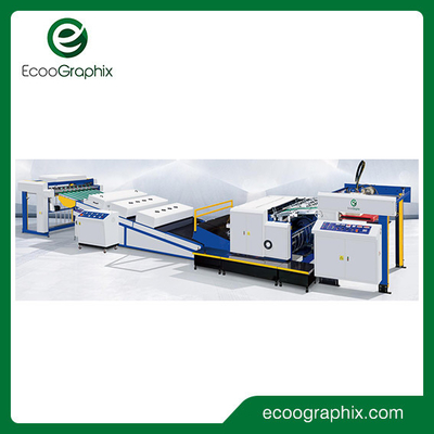 UV Spot And Overall Glazing Coating Machine For Paper Ecoographix