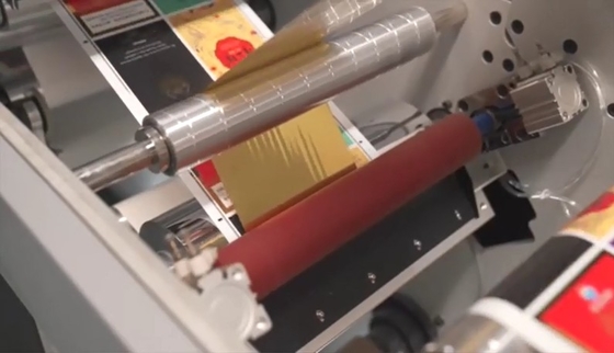 Digital Foil Stamping And Varnishing Label Enhancement Machine 6m/Min - 30m/Min