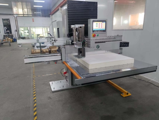 PLC Control Double Rail Paper Loading Machine With Aluminum Alloy Platform