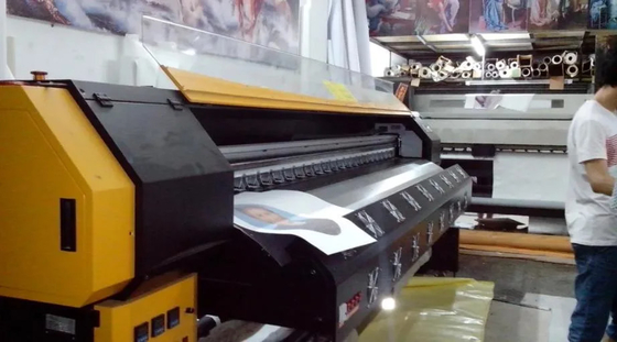 High Resolution 3.2m Width Roll To Roll Dye Sublimation Textile Printer