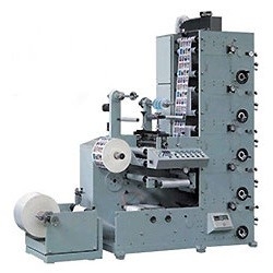 Flexographic UV Label Printing Machine Automatic 60m/Min 6 Colors
