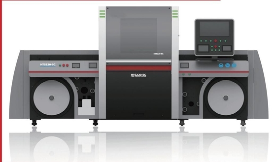 Foil Stamping Varnishing Label Enhancing Machine 6-50M/Min