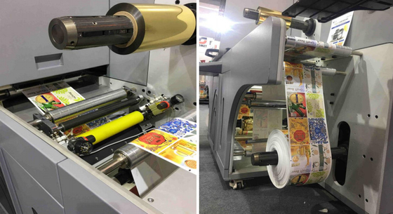 Digital Printing Enhancement Equipment Vanishing And Foil Stamping For Post Processing