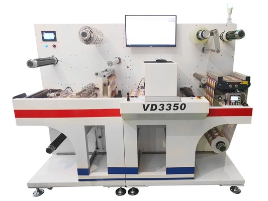 330mm Digital Label Die Cutting Machine With Slitting Sheeting And Laminating