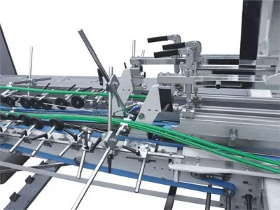 Ecoographix High Speed Automatic Carton Folder Gluer Machine For Packaging