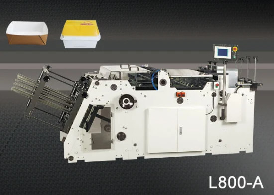 Ecoographix Automatic Folding Paper Box Making Machine For Food