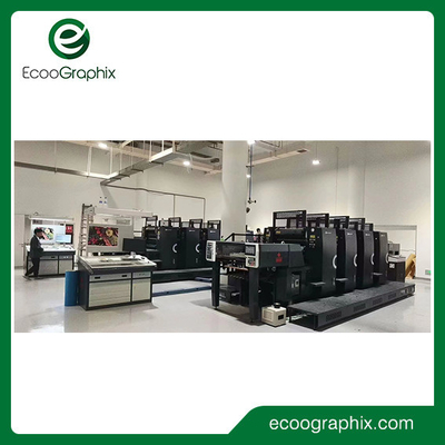 Muliti Colors Offset Book Printing Machine Ecoographix Economic 0.06 - 0.6mm