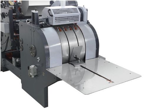 180-350gsm Sheet Square Bottom Shopping Paper Bag Forming Machine With Handle Holes