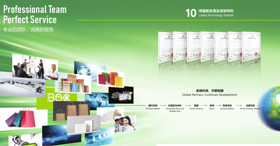 High Performance Ecoo 450TB-S Paper Bag Making Machine Eco Friendly