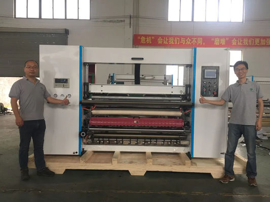 1400mm Thermal Paper Slitting Rewinding Machine with 300mm Rewinding Diameter and 1200mm Unwinding Diameter for Fax and POS Rolls