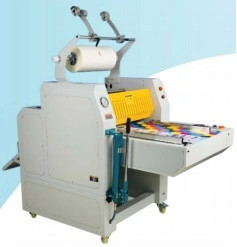 Automatic Small Size Laminating Machine Infrared Heating With Trimming Cutter