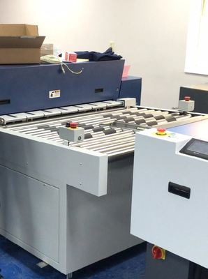 Aluminum CTP Plate Holes Online Punching Machine For Offset Sheetfed Printing