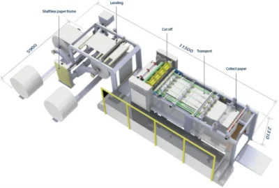 High Speed Flatbed Digital Cutter For Paper Rolls And Sheets With Slitting And Trimming