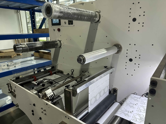 Intelligent Digital Roll To Roll Label Cutting And Rewinding Machine