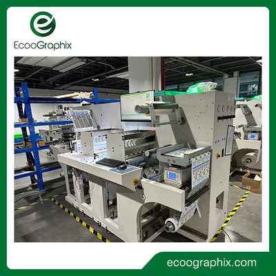 Label Digital Die Cutter Stripping Machine  with Laminating