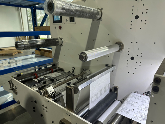 6m/Minute Digital Label Die Cutting Machine For Paper Packaging Materials