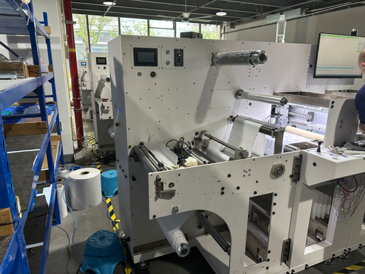 6m/Minute Digital Label Die Cutting Machine For Paper Packaging Materials