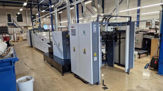 Spot And Overall UV Varnish Coating Machine 1050mm High Speed