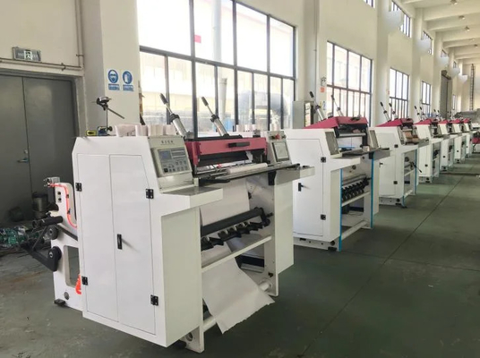 Automatic Slitting Rewinding Machine For Thermal Paper Ecoographix 110m/Min