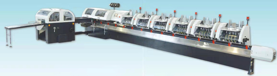 6 Station Saddle Stitching Binding Machine For Book Printing