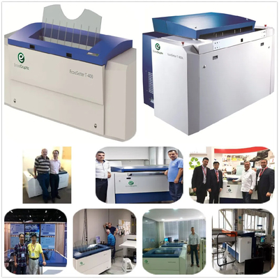 48-Channel EcooGraphix 2400dpi Thermal CTP Plate Macking Machine for Offset Printing