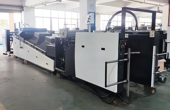 Automatic High Speed Spot And Overall UV Coating Machine For Small Format 