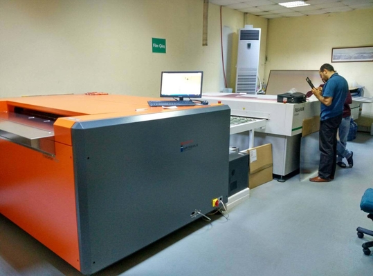 16 Plates/Hour Large Format Automatic 64CH Thermal CTP Printing Machine