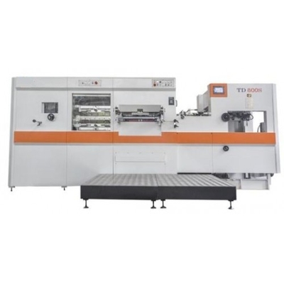 Fully Automatic Cardboard Die Cutter With Stripping Die Cutting Machine