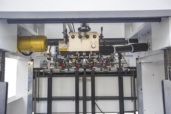 Fully Automatic Cardboard Die Cutter With Stripping Die Cutting Machine