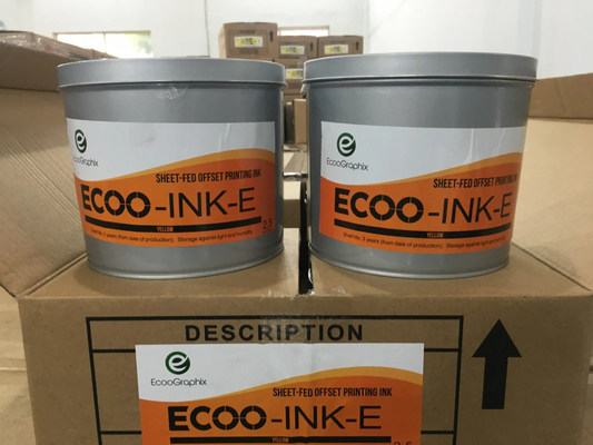 Wide Color Area Solvent Based Sheetfed Offset Printing Ink With Connection Materials