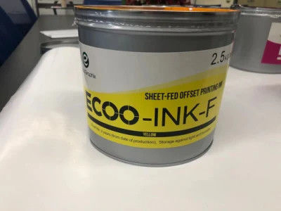ECOO-INK-F Red Solvent Based Offset Printing Ink with 3 Years Shelf Life in 1 or 2.5 kg/tin and 6 Tins/Carton
