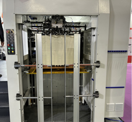 Automatic Die Cutting And Creasing Machine With Auto Stripping Device