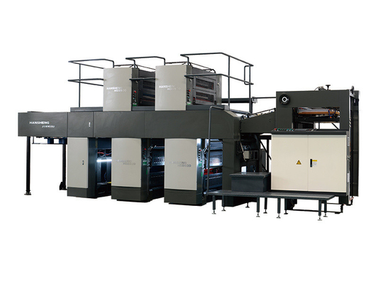 Two Color Folio Perfector Offset Printing Machine