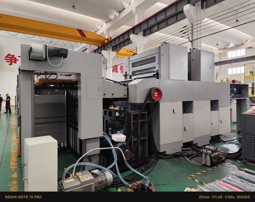 Two Color Folio Perfector Offset Printing Machine