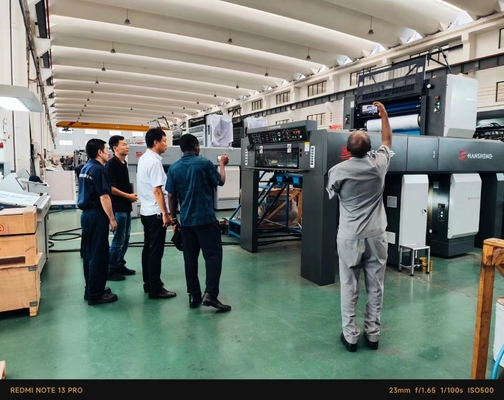 Two Color Folio Perfector Offset Printing Machine