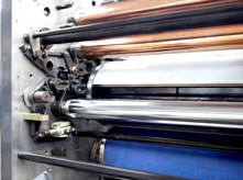 4 Up Format Multi-Color Sheet-Fed Offset Printing Press With Speed 12000sph