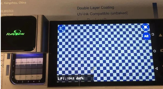 Android 5.0 DOT Test Densitometer For Printing Quality Control