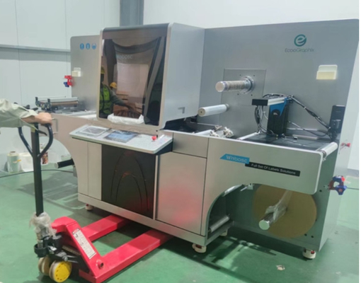 Digital Label Enhancing Machine For Offset Plastics