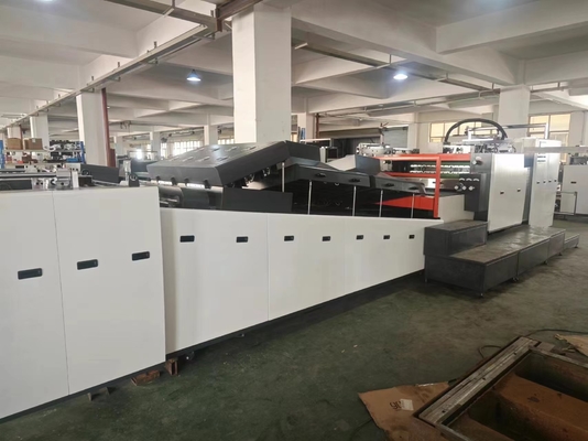 Automatic Spot UV Varnish Coating And Glazing Machine For Paperboard