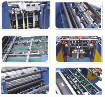 Automatic Spot UV Varnish Coating And Glazing Machine For Paperboard