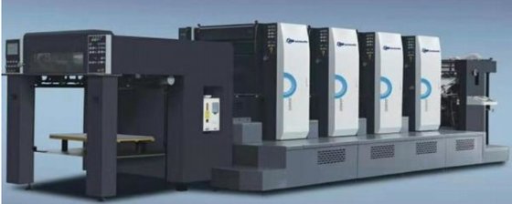 0.06-0.6mm Thickness Ecoo Four Color Offset Printing Machine