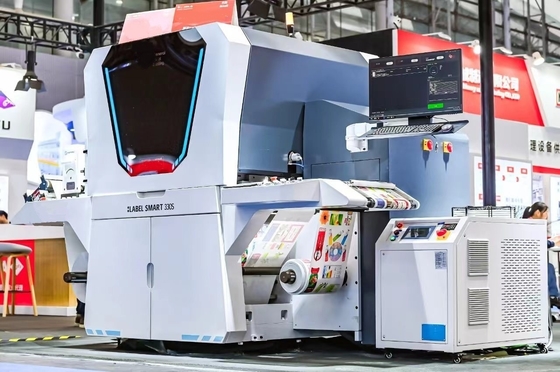 Roll to Roll One-side UV Ink Digital Label Printer
