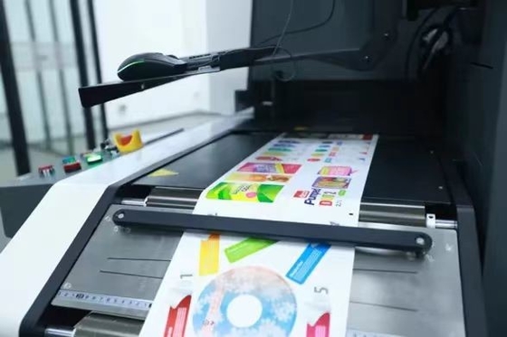 Hybrid Digital Label Multi Color UV Printing And Varnishing Machine