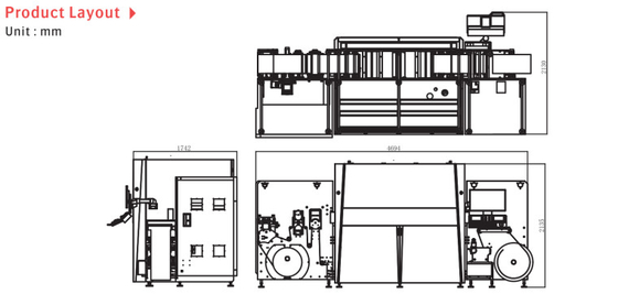 High-Precision Inkjet Digital Roll To Roll Label Printer