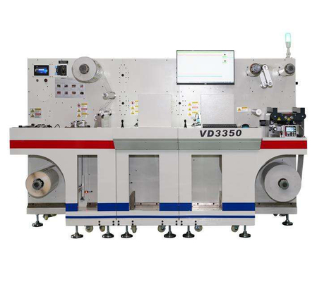 Two Station All-In-One Digital Label Finisher Die Cutting Machine
